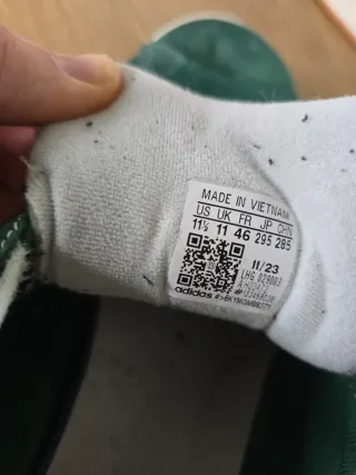 Adidas Campus Verdes talla 46