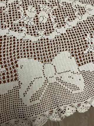 Copertina uncinetto fatta a mano