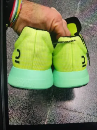 Zapatillas Kiprun Verde y Amarillo