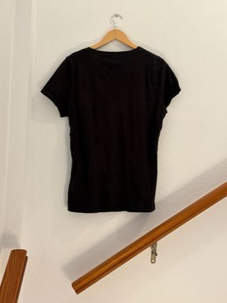 Camiseta Tommy Jeans Negra Hombre