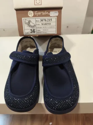 Zapatillas casa Garzón mujer talla 36
