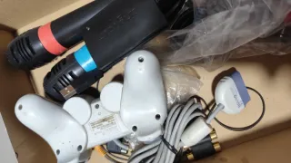 Mandos y micrófonos PSone Sony