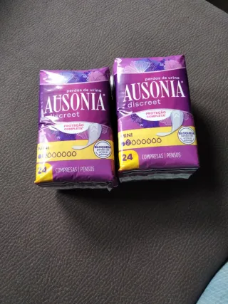 Compresas Ausonia Discreet Mini 24 uds