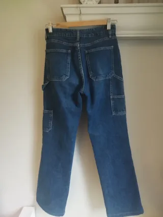 Pantalón vaquero cargo Zara