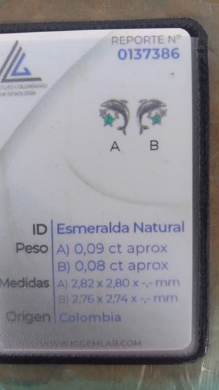 Joyas artesanales con esmeraldas naturales