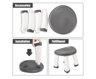 Sgabello rotondo per bambini