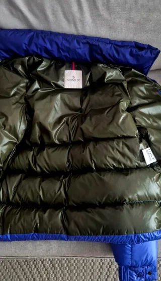 Cazadora Moncler Badenne Talla M (MC2) Azul