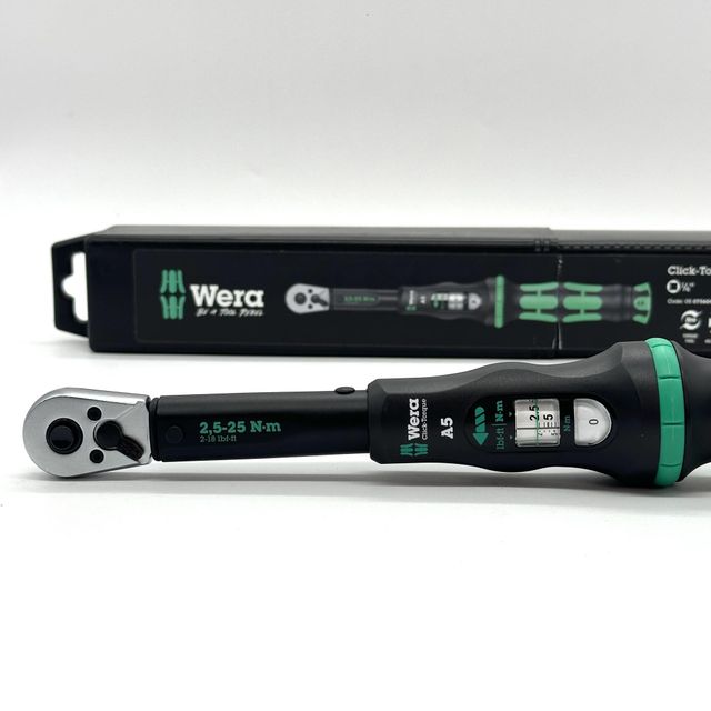 CHIAVE DINAMOMETRICHE WERA CLICK-TORQUE A5 2.5-25 NM NUOVA