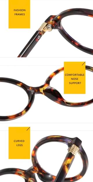 Gafas de vista ovaladas graduadas