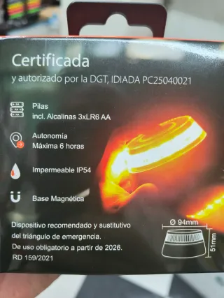 Baliza V16 Geolocalizada DGT