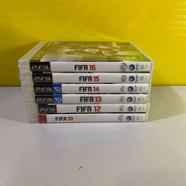 Lotto Giochi PS3 FIFA 10, 12, 13, 14, 15, 16
