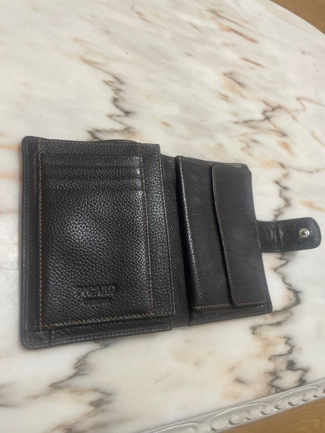 Cartera de piel PICARD 13cm