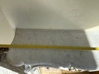 Chimenea de Mármol Gris