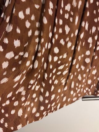 Vestido Zara Marrón Talla M