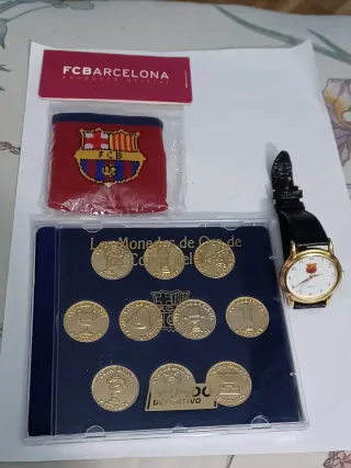 Monedas de Oro FC Barcelona Colección
