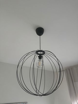Lampadario Sospensione Nero Design Moderno
