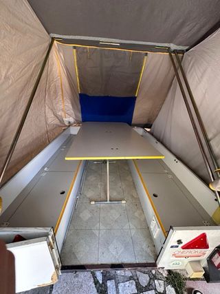 caravana desplegable para coche