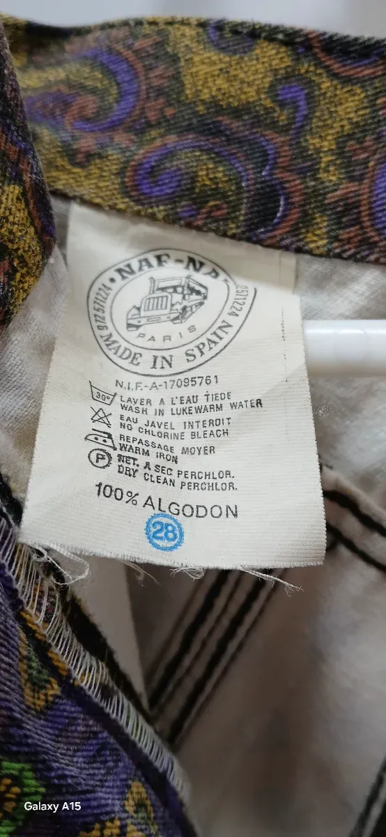 Vaqueros Naf Naf patchwork