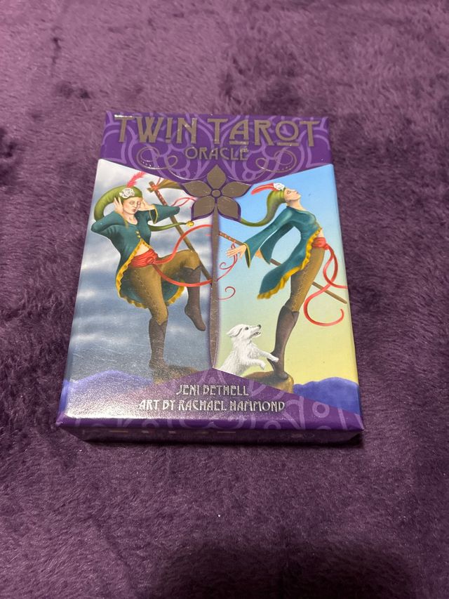 Tarot Twin Oracle Jeni Dethell nuevo y sin usar