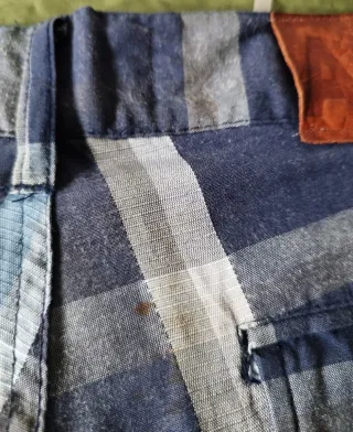 Bermuda Armani a scacchi vintage