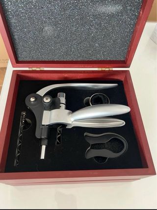 Estuche de vino de madera