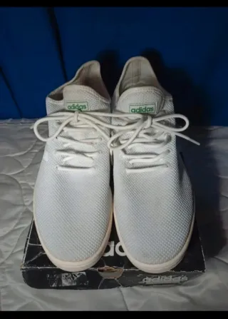 Zapatillas Adidas Blancas y Verdes