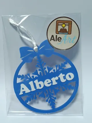 Bolas Navidad Personalizadas - Nombre