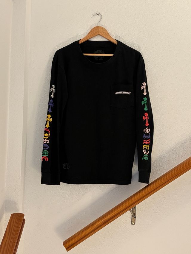 Chrome Hearts Sudadera Negra Multicolor