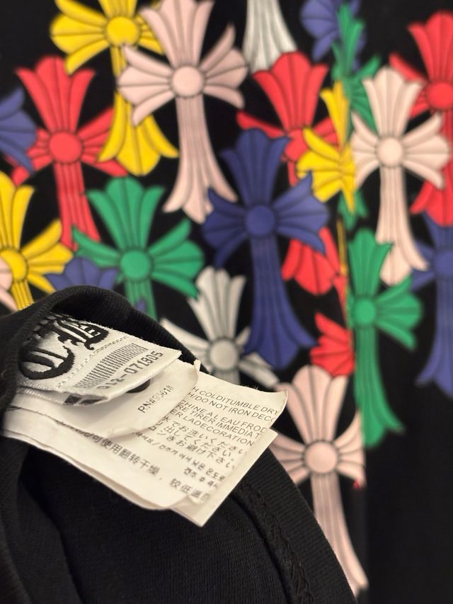 Chrome Hearts Sudadera Negra Multicolor