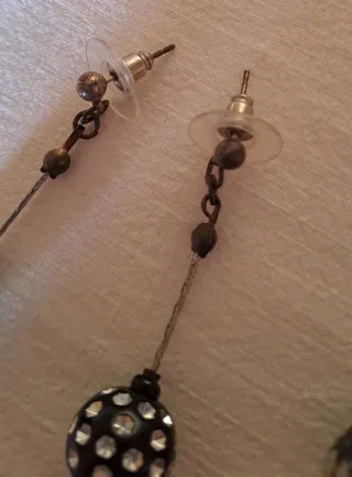 3 coppie di orecchini