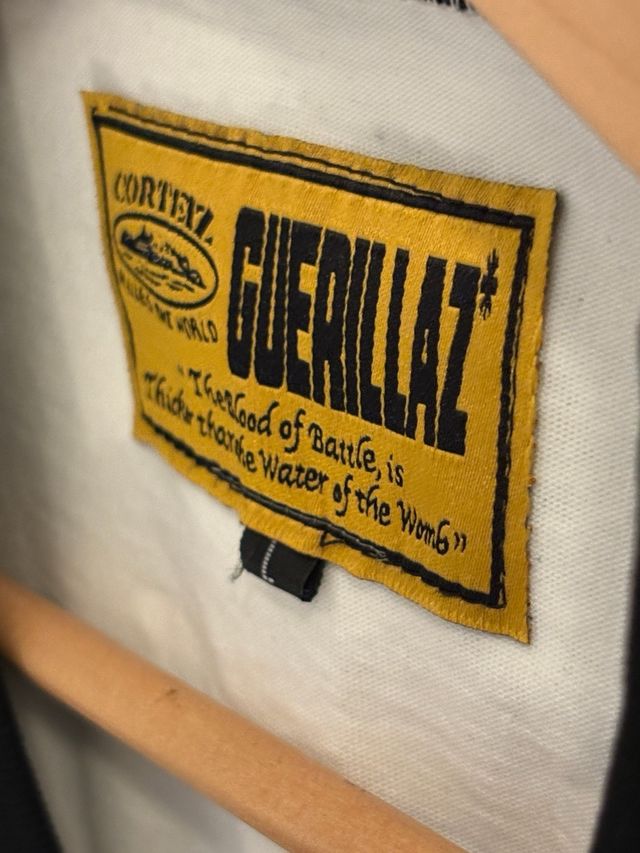 Corteiz Sudadera Manga Larga Negra Blanca