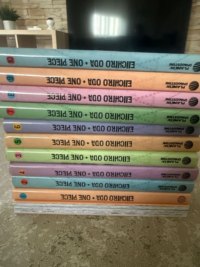 libros one piece del 1 al 10