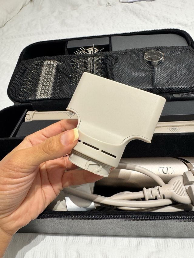 SHARK Moldeador de pelo beige/dorado