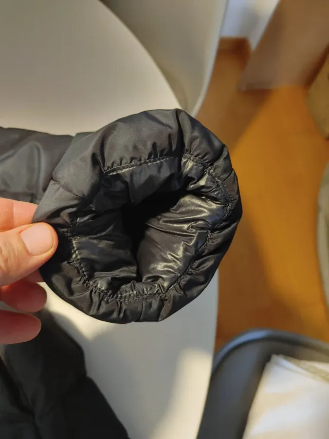 Chaqueta de plumas Herno niña negra Talla 10 Años