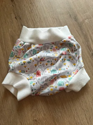 Fralda reutilizável capa anavy