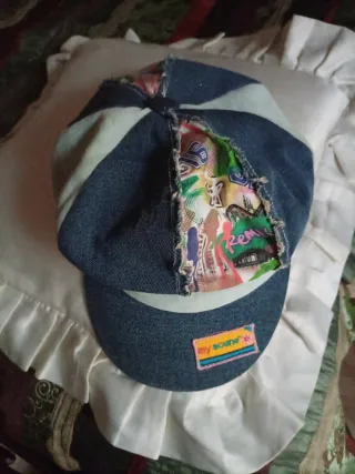 Berretto Denim patchwork My Scene