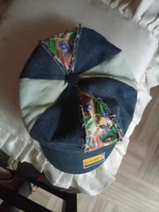 Berretto Denim patchwork My Scene