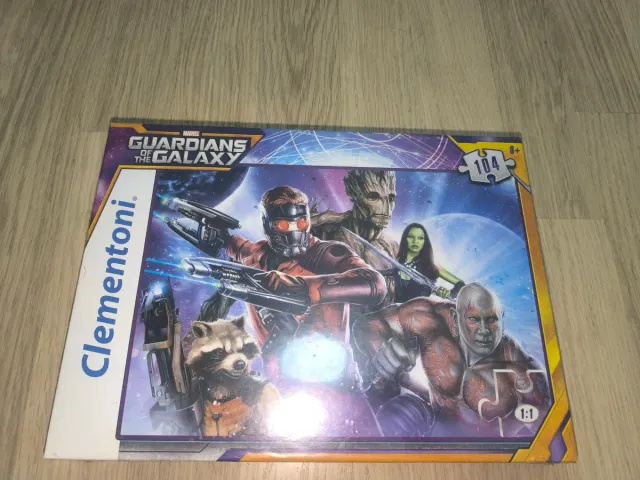Puzzle Guardianes de la Galaxia Clementoni 104 pie
