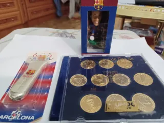 Monedas de Oro FC Barcelona