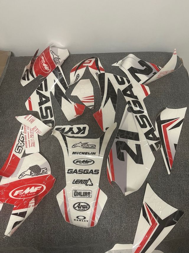 Adhesivos Gas Gas EC 2008-2009