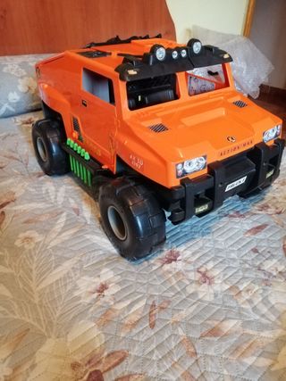 Coche Action Man Naranja Todoterreno