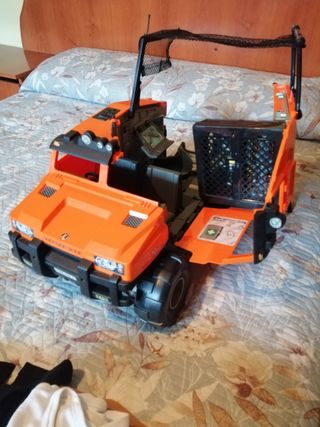 Coche Action Man Naranja Todoterreno