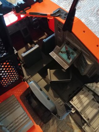 Coche Action Man Naranja Todoterreno