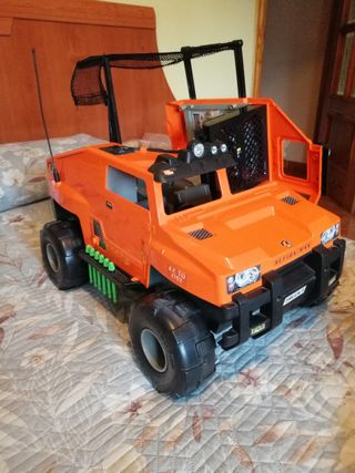 Coche Action Man Naranja Todoterreno