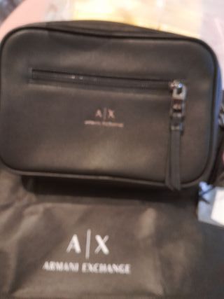 Bolso Armani Exchange Negro Hombre