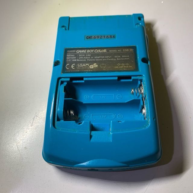 Nintendo Game Boy Color turchese