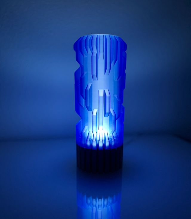 Lampada Decorativa Blu