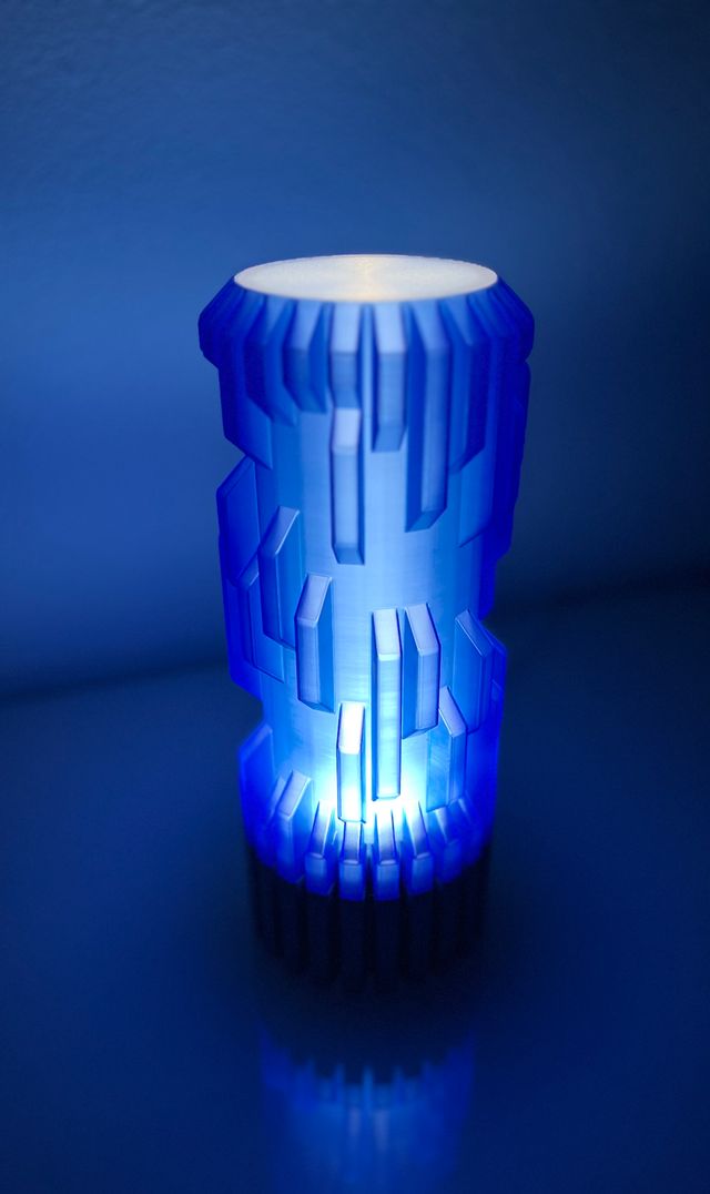 Lampada Decorativa Blu