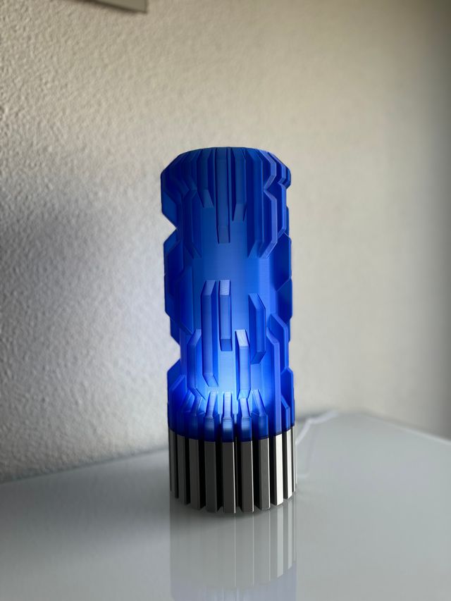 Lampada Decorativa Blu