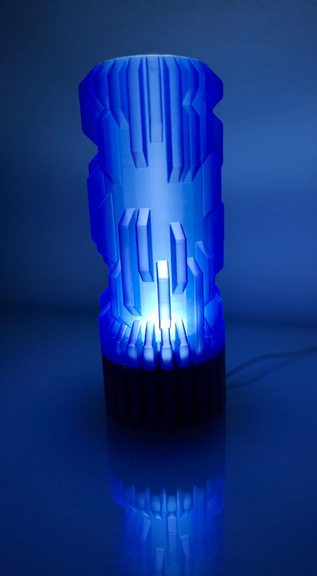 Lampada Decorativa Blu